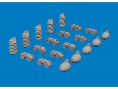 MG 15 magazines & case catchers PRINT 1/72 - image 1