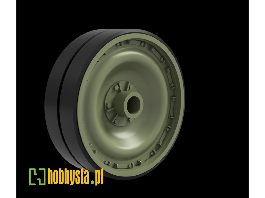 Amx-50 Tank Road Wheels Set - image 1 Amx-50 Tank Road Wheels Set - image 1