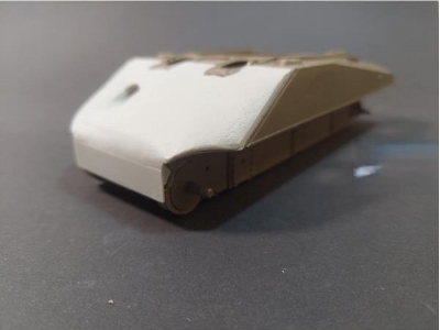 Concrete Armor For M4 'small Hatch' Hull - image 1
