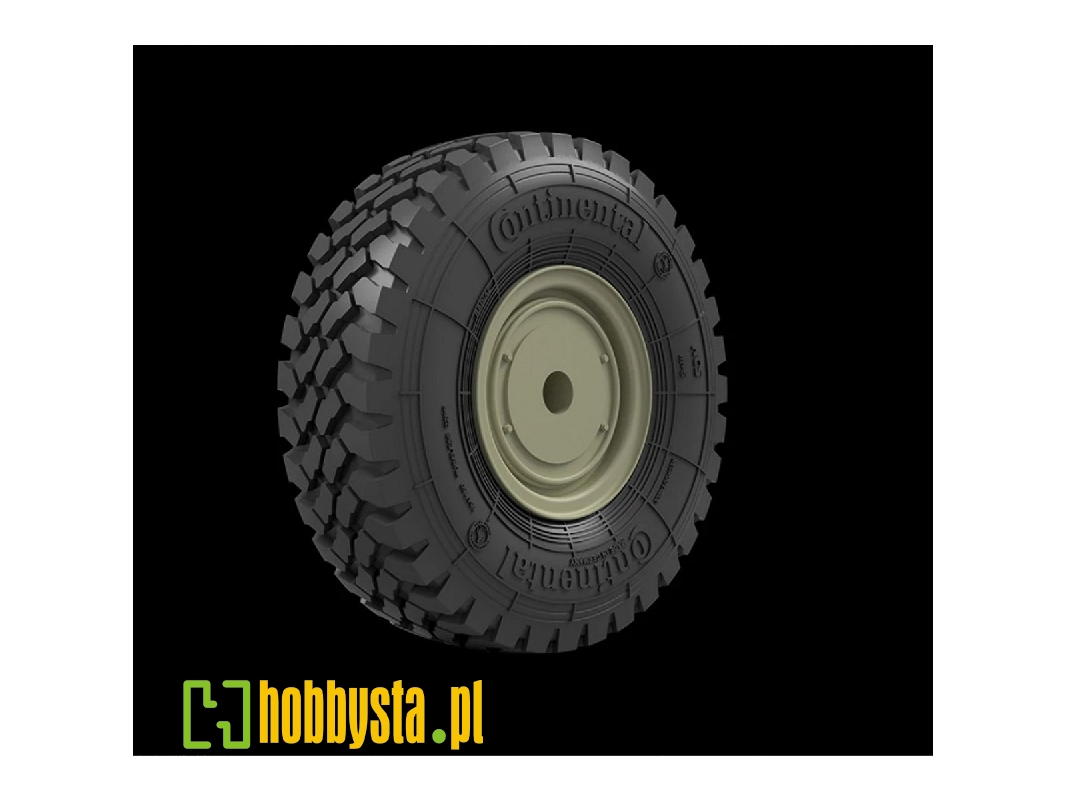 Man Lkw 5t Mil Road Wheels (Continental Hcs) - image 1 Man Lkw 5t Mil Road Wheels (Continental Hcs) - image 1