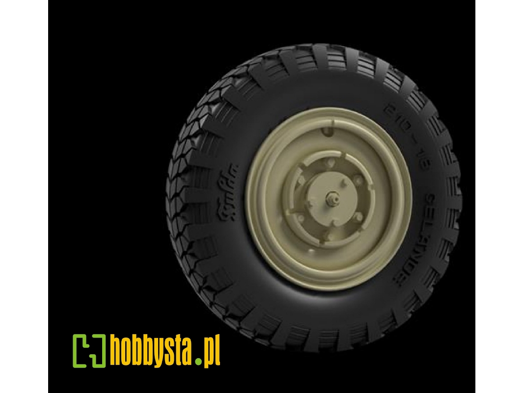 Sd.Kfz 247 Road Wheels (Gelande) - image 1 Sd.Kfz 247 Road Wheels (Gelande) - image 1