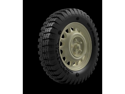 Schwimmwagen 'trippel' Road Wheels No.1 - image 1