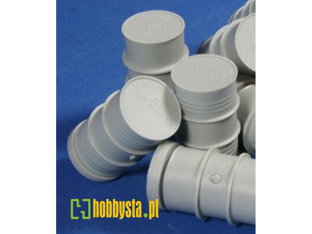 Wwii German Commercial 300l Fuel Drums (6pcs) - image 1