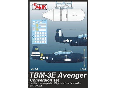 Tbm-3e Avenger Conversion Set (For Accurate Models, Academy And Italeri) - image 1