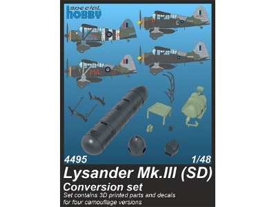 Westalnd Lysander Mk.Iii (Sd) - Conversion Set (For Airfix Kits) - image 1