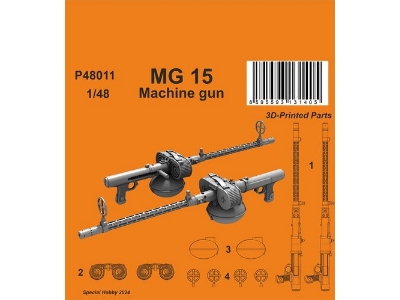 Mg 15 Machine Gun (2pcs) - image 1