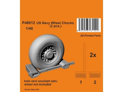 Us Navy Wheel Chocks (2pcs) - image 1