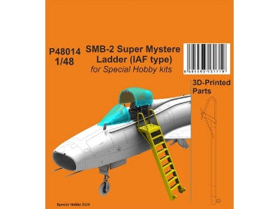 Smb-2 Super Mystere Ladder (Iaf Type) (For Special Hobby Kits) - image 1