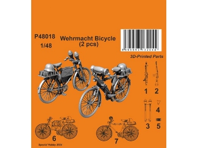 Wehrmacht Bicycle (2pcs) - image 1