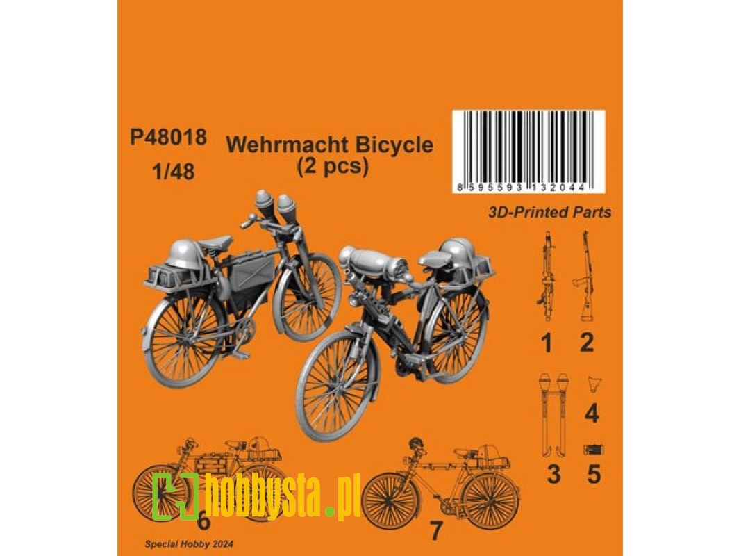 Wehrmacht Bicycle (2pcs) - image 1 Wehrmacht Bicycle (2pcs) - image 1
