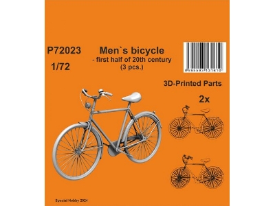 Men's Bicycle - First Half Of 20th Century (3pcs) - image 1