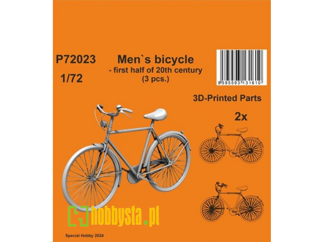Men's Bicycle - First Half Of 20th Century (3pcs) - image 1 Men's Bicycle - First Half Of 20th Century (3pcs) - image 1