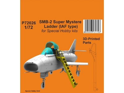 Smb-2 Super Mystere Drabinka  (Typ Iafsmb-2 Super Mystere Ladder (Iaf Type) (For Special Hobby Kits)) 3d  Sph - image 1