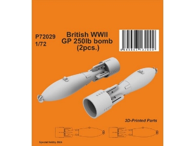 British Wwii Gp 250lb Bomb (2pcs) - image 1
