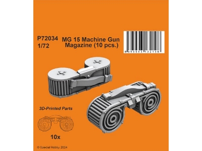 Mg 15 Machine Gun Magazine (10pcs) - image 1