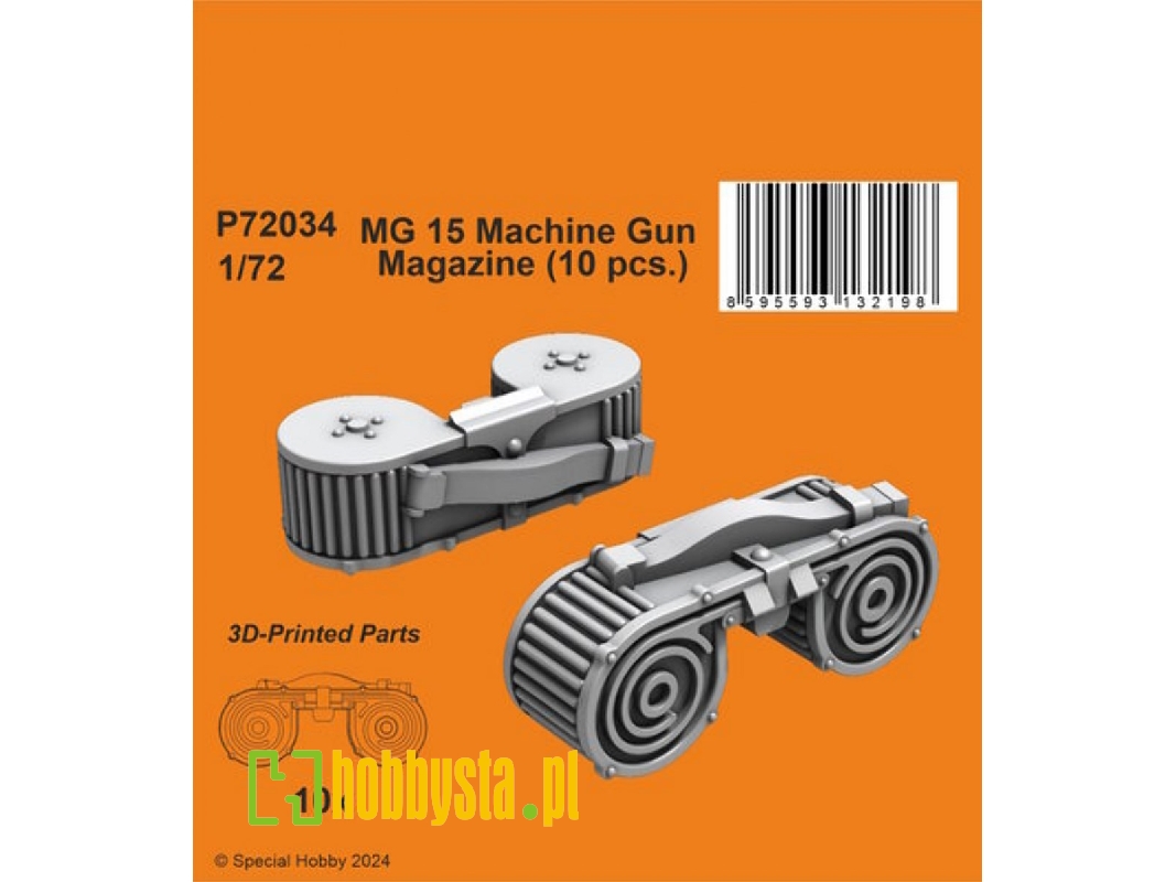 Mg 15 Machine Gun Magazine (10pcs) - image 1 Mg 15 Machine Gun Magazine (10pcs) - image 1