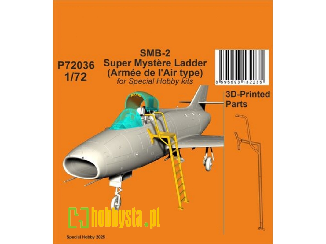 Smb-2 Super Mystère Ladder (Armée De I'air Type) (For Special Hobby) - image 1 Smb-2 Super Mystère Ladder (Armée De I'air Type) (For Special Hobby) - image 1