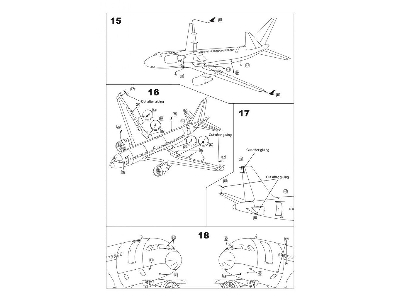 Airbus A319 Detailing Set For Aircraft (Designed To Be Used With Revell Kits) - image 3