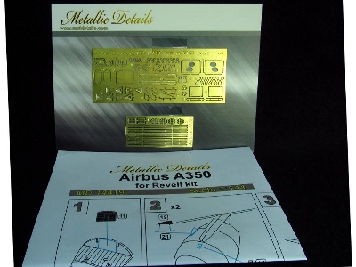 Airbus A350 Detailing Set For Aircraft Model (Designed To Be Used With Revell Kits) - image 2