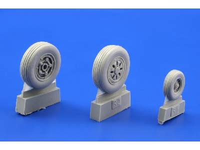 F-22A wheels 1/48 - Academy Minicraft - image 7