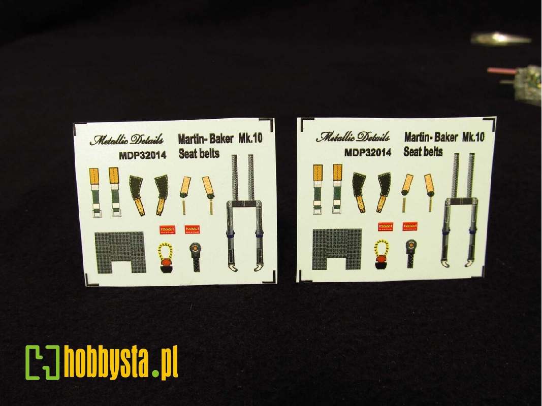 Martin-baker Mk.10 - Seat Belts 3d-printed - image 1 Martin-baker Mk.10 - Seat Belts 3d-printed - image 1