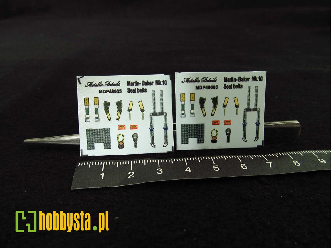 Martin-baker Mk.10 - Seat Belts (3d-printed) - image 1
