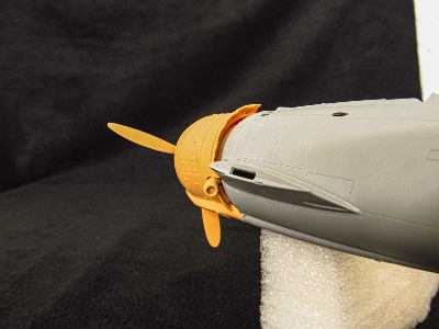 Fiat Cr.42 Falco - Cowling And Engine 3d-printed (For Icm Kits) - image 4