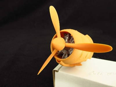Fiat Cr.42 Falco - Cowling And Engine 3d-printed (For Icm Kits) - image 7