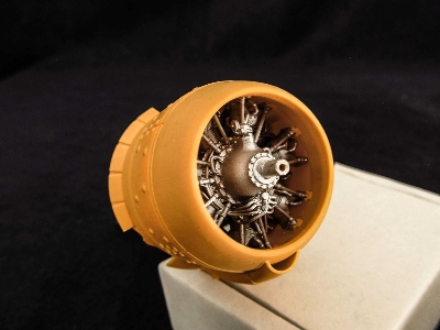 Fiat Cr.42 Falco - Cowling And Engine 3d-printed (For Icm Kits) - image 9