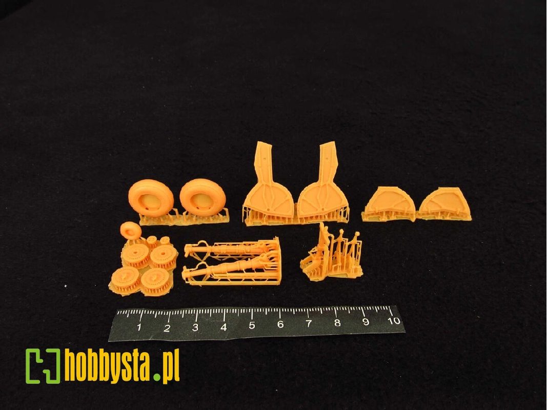 Yakovlev Yak-9 - Landing Gears 3d-printed (For Icm Kits) - image 1 Yakovlev Yak-9 - Landing Gears 3d-printed (For Icm Kits) - image 1