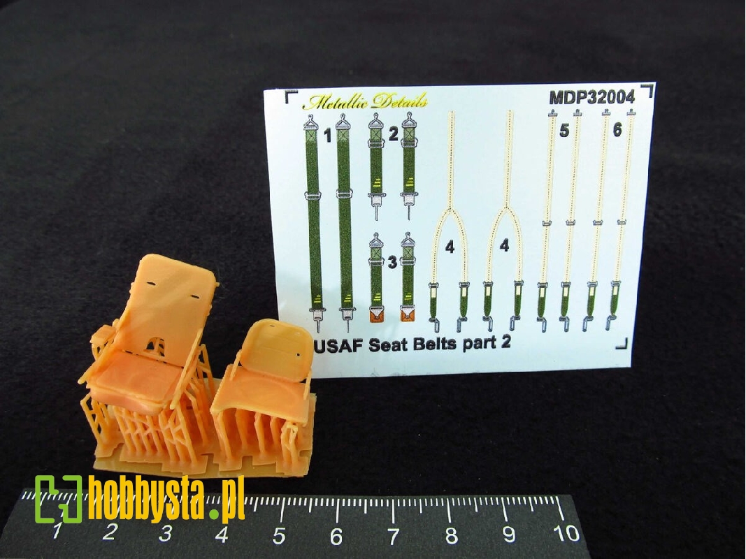 Douglas A-26 B/C Invader - Seats 3d-printed (For Hobby Boss Kits) - image 1 Douglas A-26 B/C Invader - Seats 3d-printed (For Hobby Boss Kits) - image 1