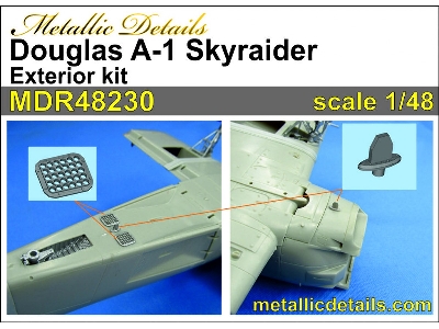 Douglas A-1 Skyraider - Exterior 3d-printed (For Tamiya Kits) - image 2