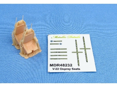 Bell V-22 Osprey - Seats 3d-printed (For Hobby Boss Kits) - image 1