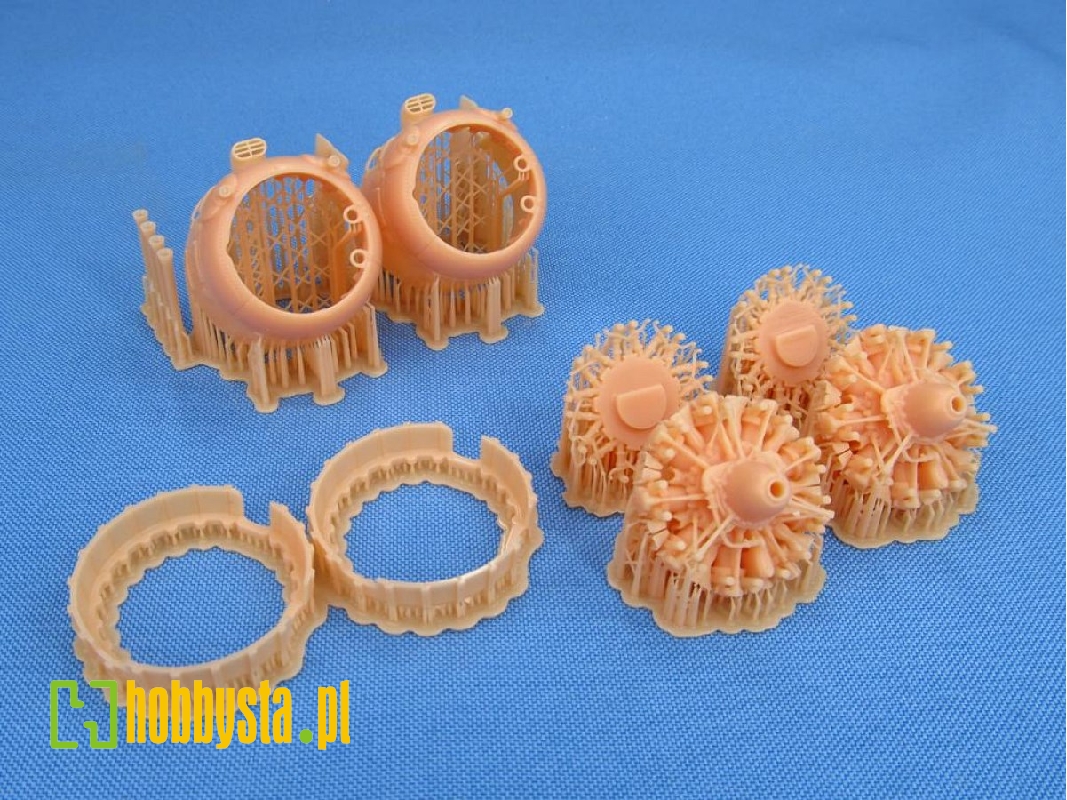 Bristol Blenheim Mk.I - Cowlings And Engines 3d-printed (For Airfix Kits) - image 1 Bristol Blenheim Mk.I - Cowlings And Engines 3d-printed (For Airfix Kits) - image 1