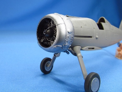 Gloster Gladiator - Cowling And Engine 3d-printed  (For I Love Kit, Merit And Roden Kits)) - image 7
