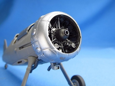 Gloster Gladiator - Cowling And Engine 3d-printed  (For I Love Kit, Merit And Roden Kits)) - image 8