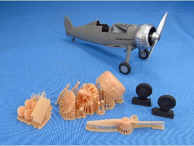Gloster Gladiator - Exterior 3d-printed (For I Love Kit, Merit And Roden Kits)) - image 1