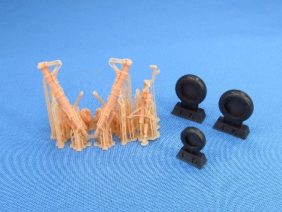 Lockheed Martin F-35 A Lightning Ii - Landing Gears 3d-printed (For Tamiya Kits) - image 1