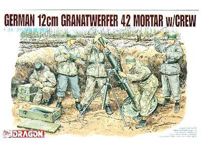 German 12cm Gamenatwerfer 42 Mortar w/CREW - image 1