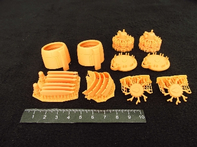 Lockheed Pv-1 Ventura - Cowlings And Engines 3d-printed (For Revell And Academy) - image 1