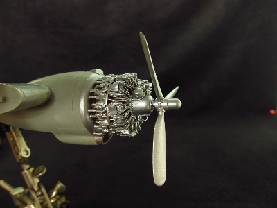 Lockheed Pv-1 Ventura - 3d-printed Propeller Set (For Revell And Academy Kits) - image 3
