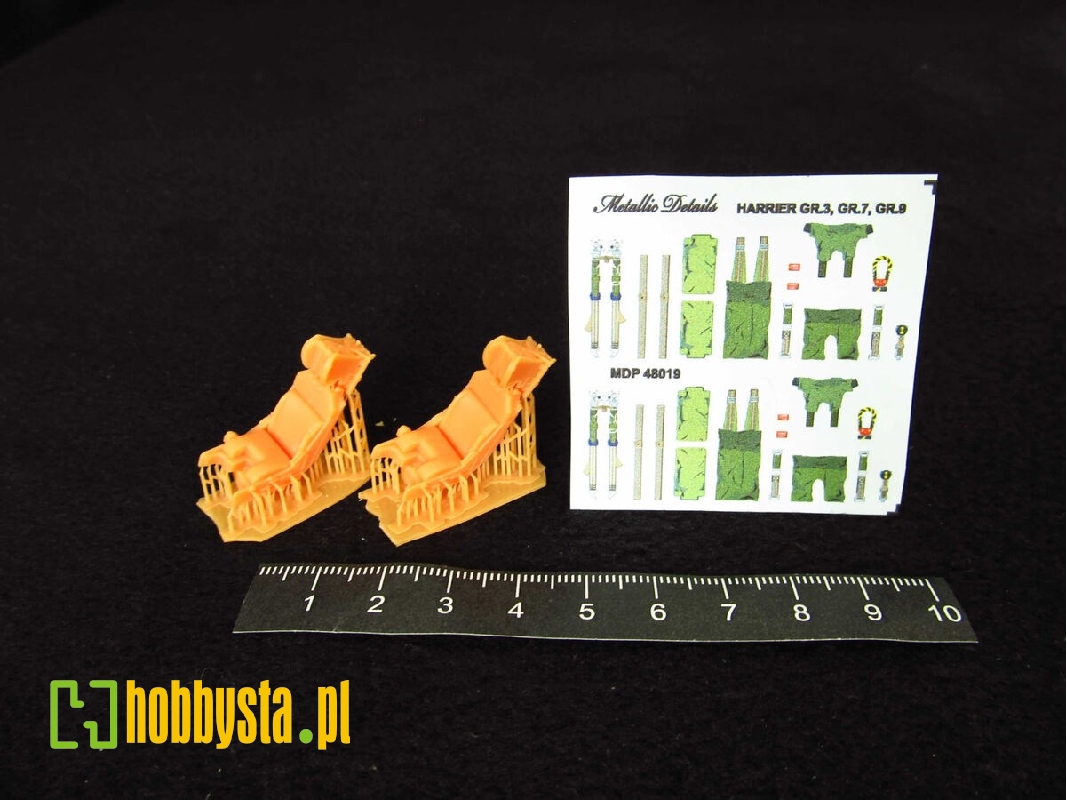 Bae Harrier Gr.3 / Gr.7 / Gr.9 - Ejection Seat  X 2 With Seatbelts (3d-printed) - image 1