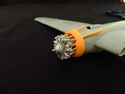 Gotha Go-244 B - Cowlings And Engines 3d-printed (For Icm Kits) - image 7