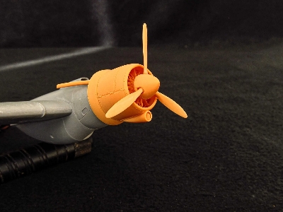 Gotha Go-244 B - Cowlings And Engines 3d-printed (For Icm Kits) - image 12