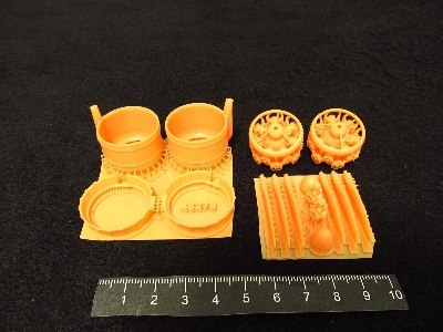 Bristol Beaufort Mk.I / Mk.Ia - Cowlings And Engines 3d-printed (For Icm Kits) - image 1