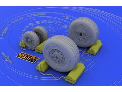 F-4J/ S wheels 1/48 - Hasegawa - image 1