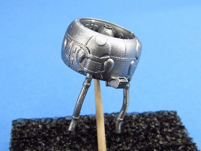 Gloster Gladiator - 3d-printed Exterior Set - Cowling, Engine, Exhausts, Radiator, Wheels Etc - image 7