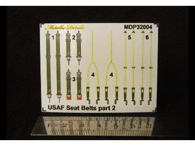 Usaf Wwii Seat Belts - image 2