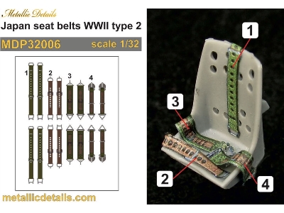 Japanese Wwii Seat Belts Type 2 - image 1