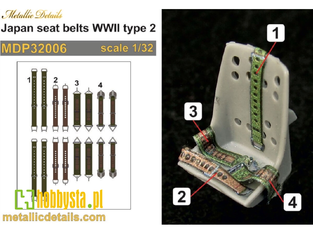 Japanese Wwii Seat Belts Type 2 - image 1 Japanese Wwii Seat Belts Type 2 - image 1